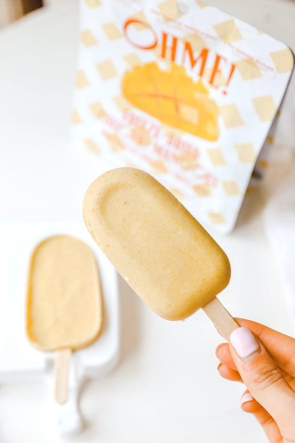Mango Coconut Popsicles