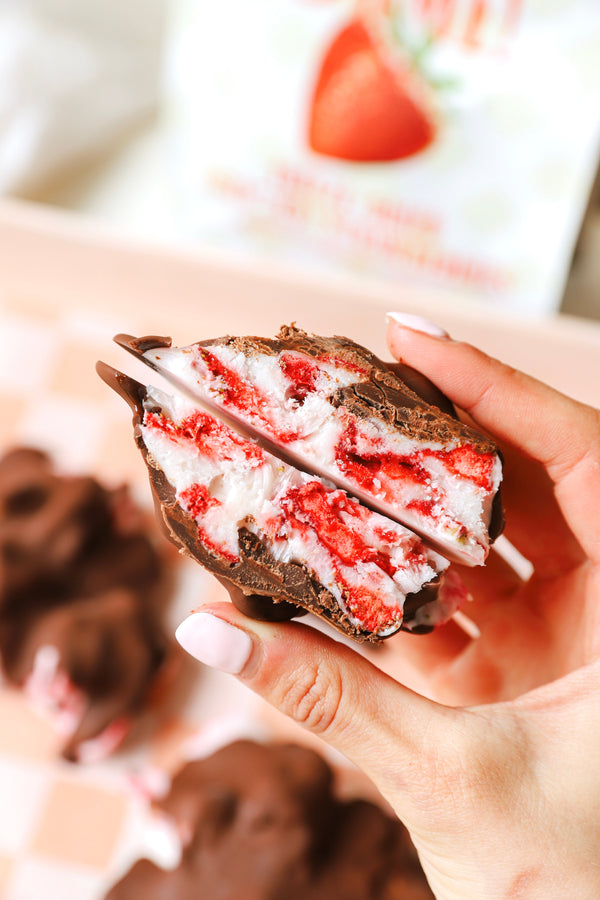Strawberry Chocolate Yogurt Clusters