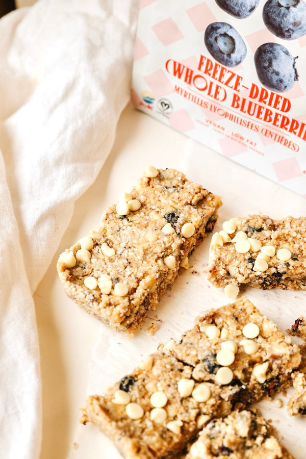 White Chocolate Blueberry Bars