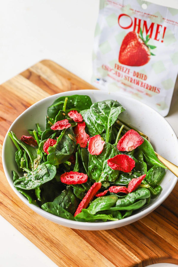 Strawberry Spinach Salad