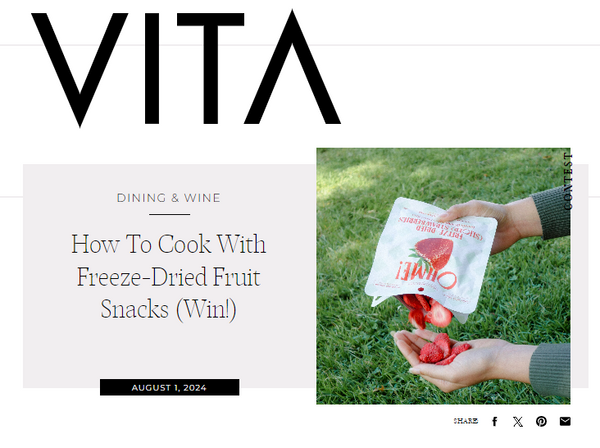 How To Cook With Freeze-Dried Fruit Snacks (Win!)