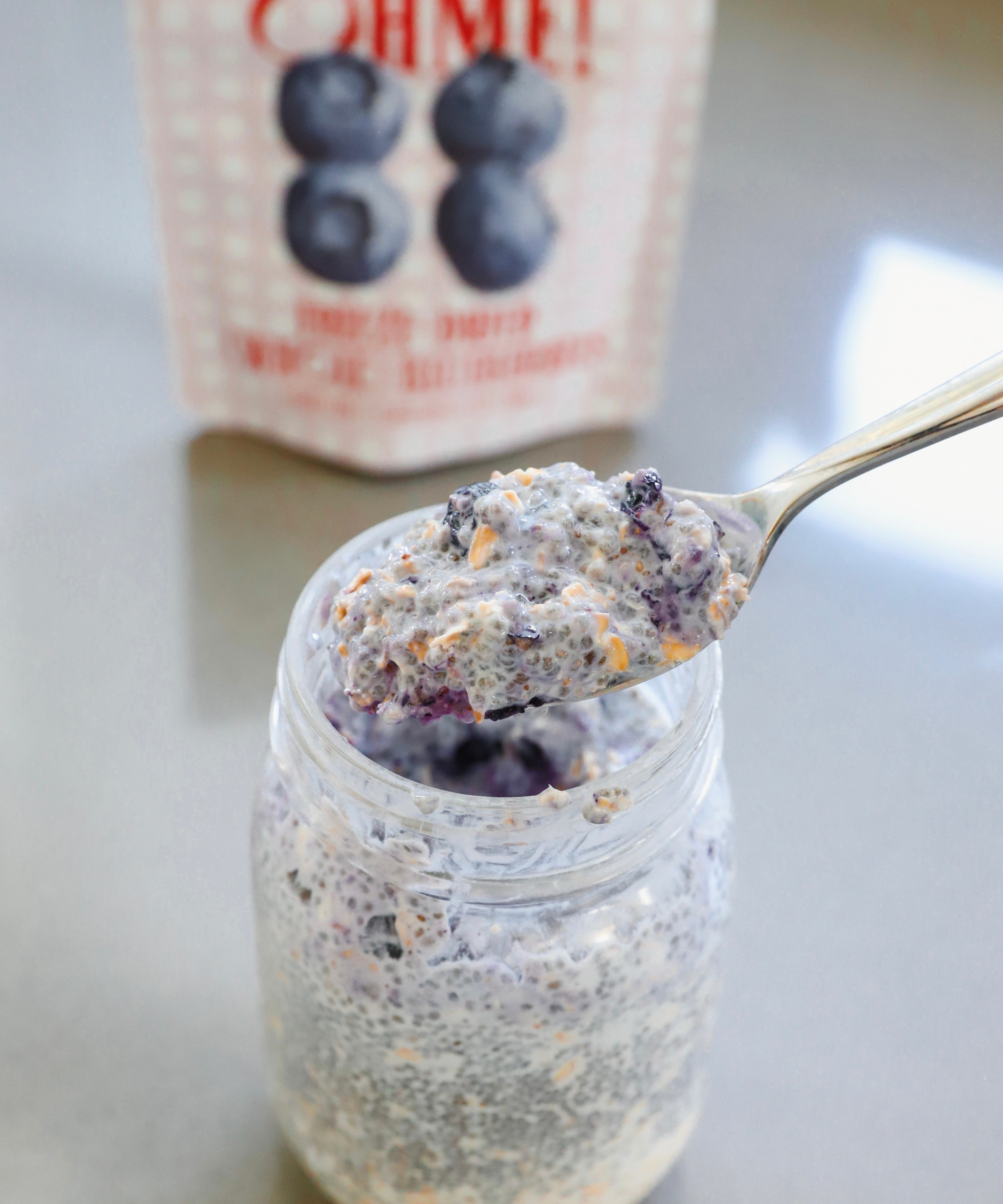 Blueberry Overnight Oats