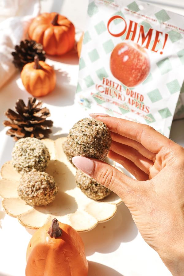 Apple Pie Hemp Energy Bites