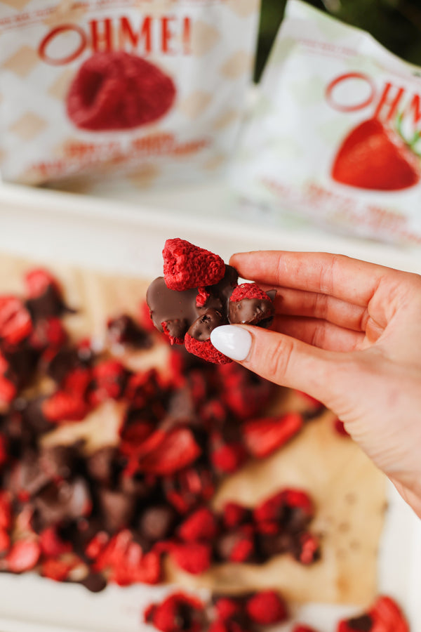 Chocolate Covered Raspberries and Strawberries