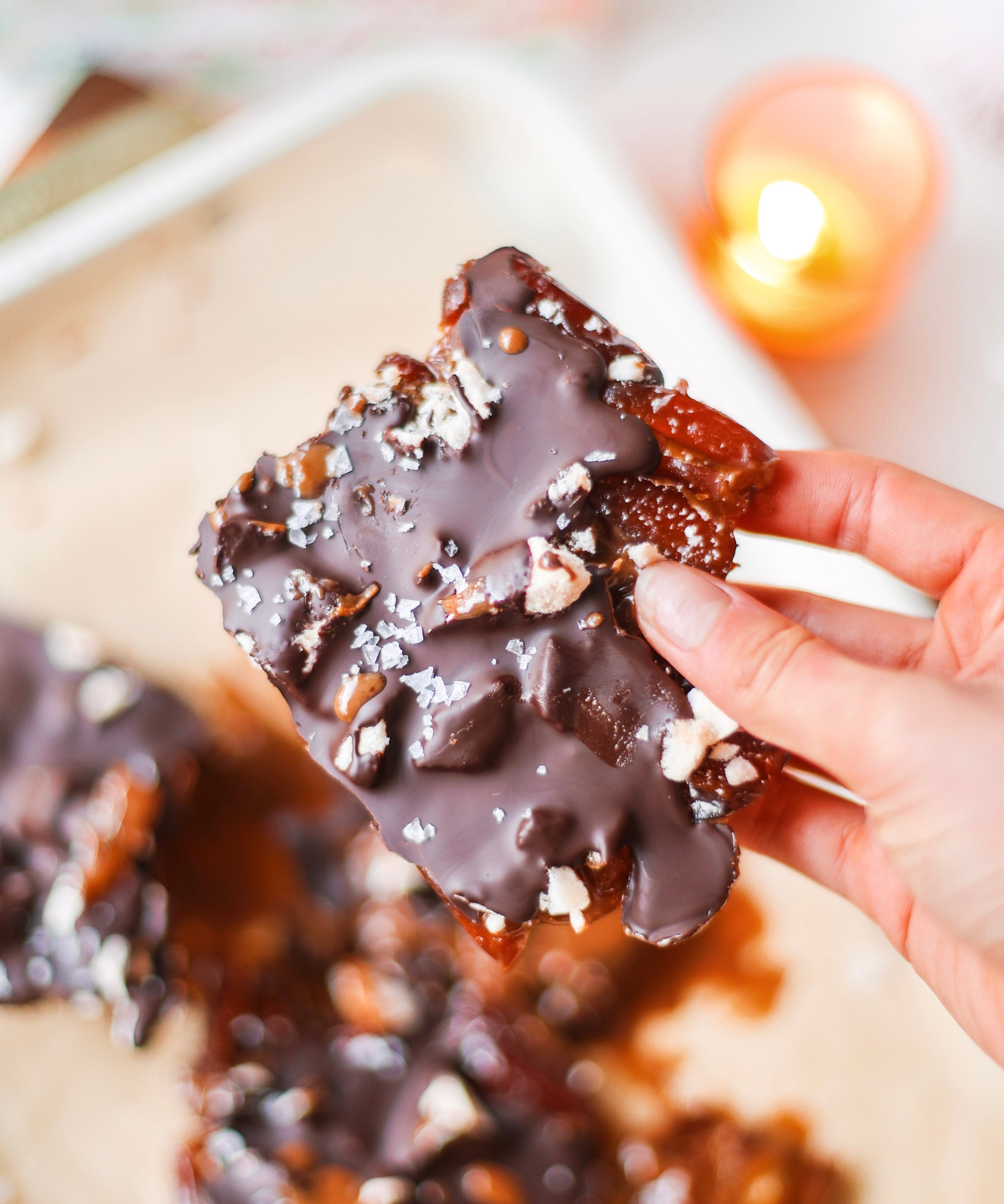 Apple Date Bark