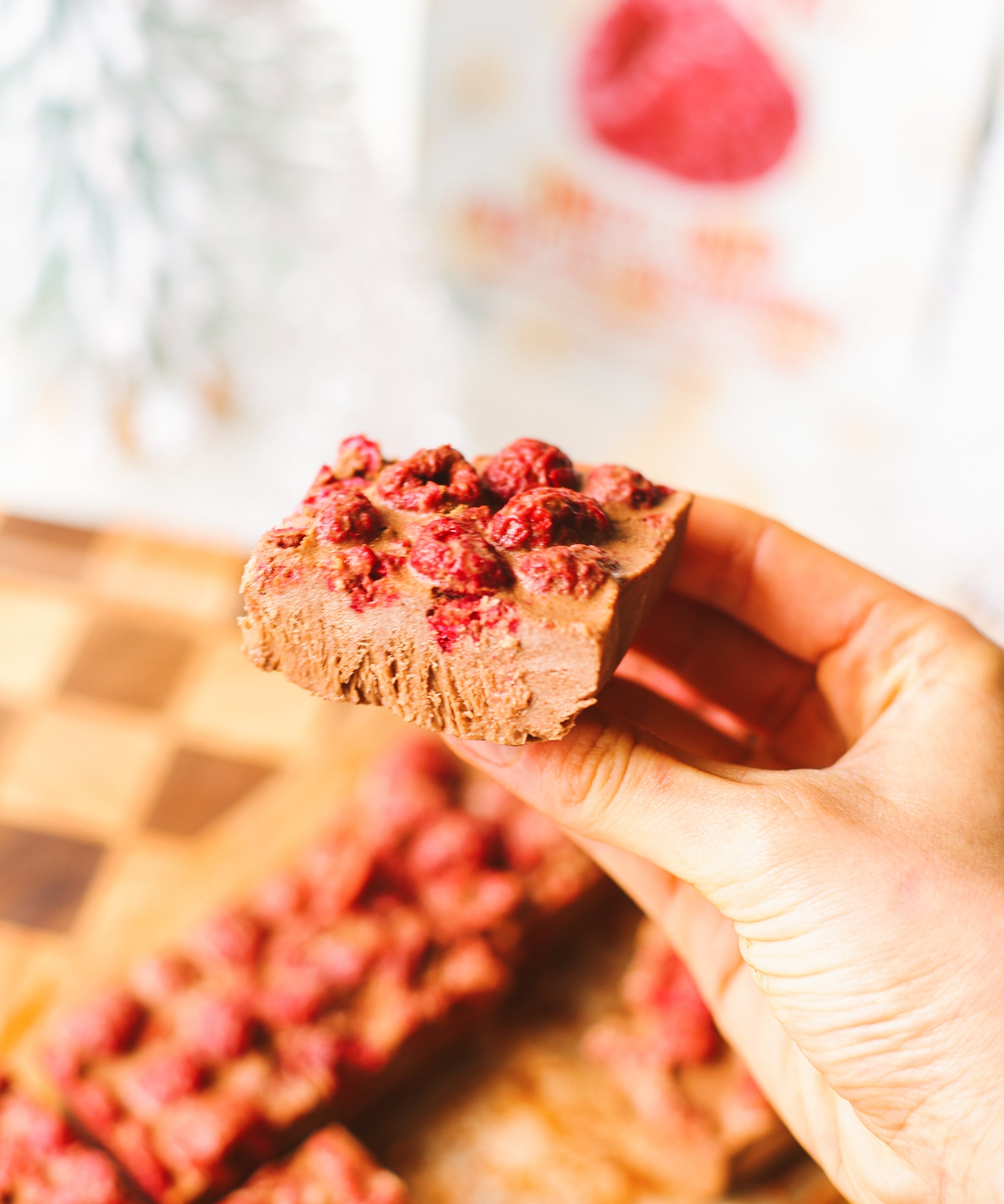 Chocolate Raspberry Fudge