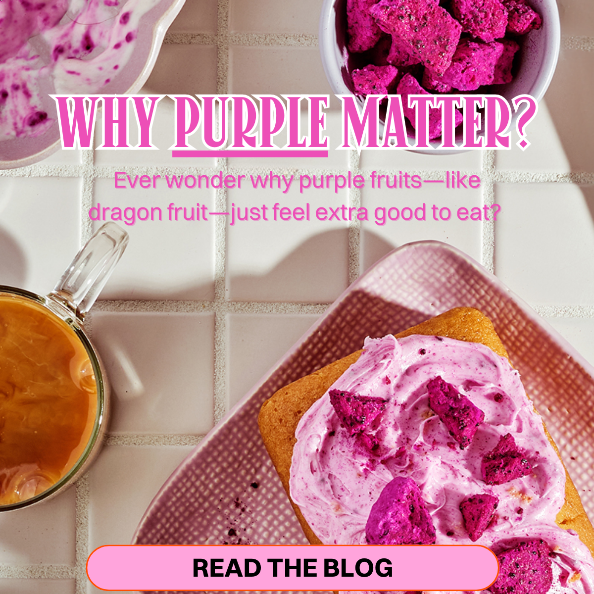 Ever wonder why deep purple fruits—like purple dragon fruit—just feel extra good to eat?
