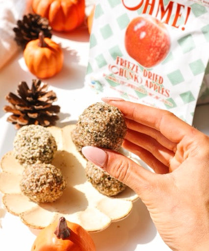 Apple Pie Hemp Energy Bites