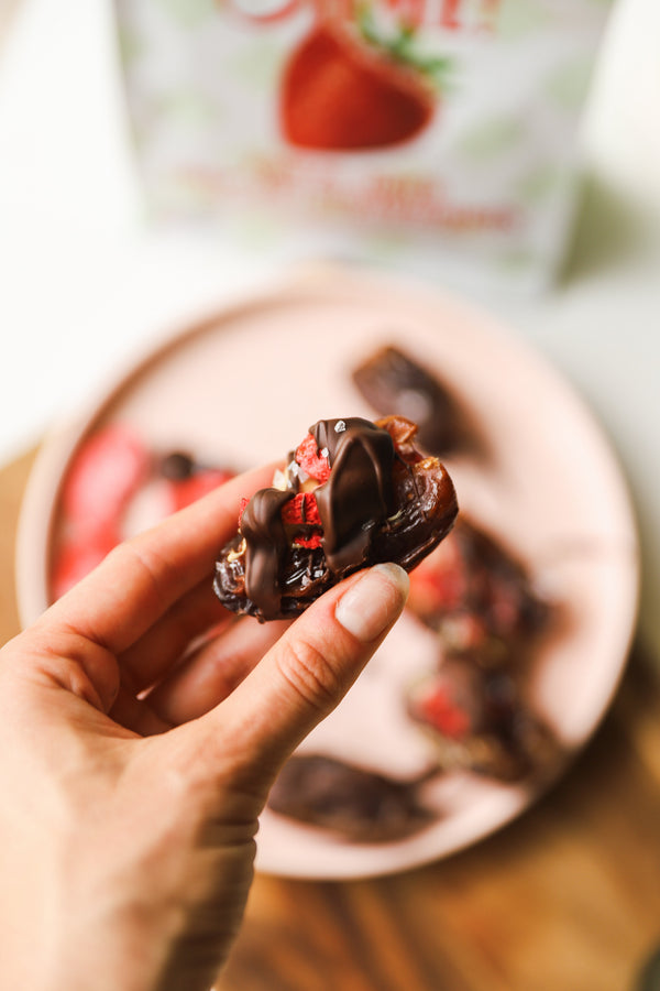 Strawberry Chocolate Dates