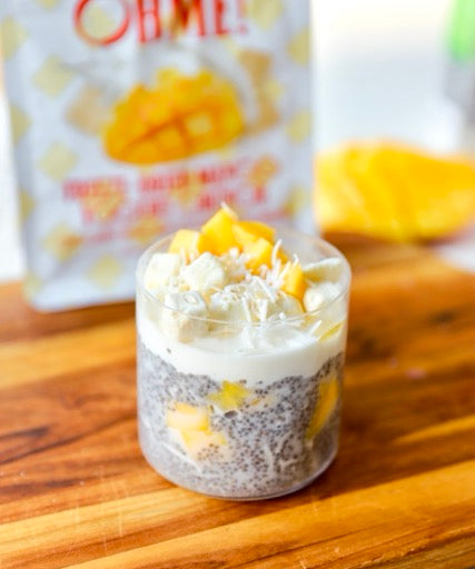 Mango Coconut Chia Pudding
