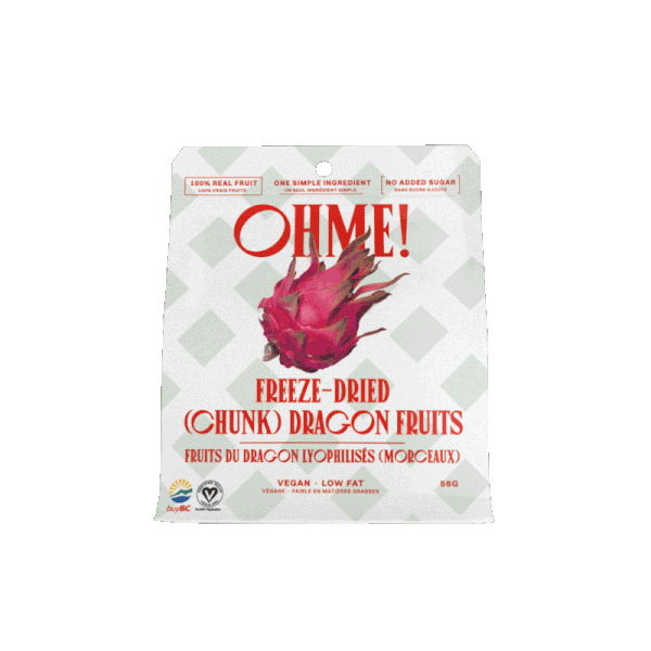 Freeze Dried Dragon Fruits (Chunk)