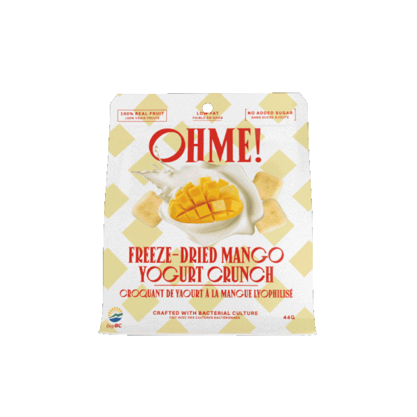Freeze Dried Mango Yogurt Crunch