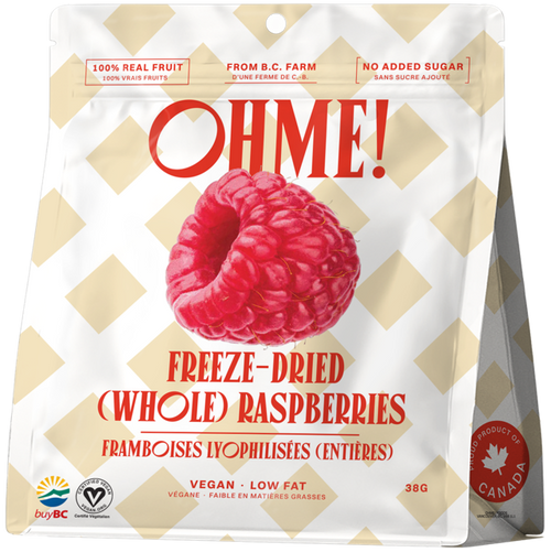 Freeze Dried Raspberries (Whole)