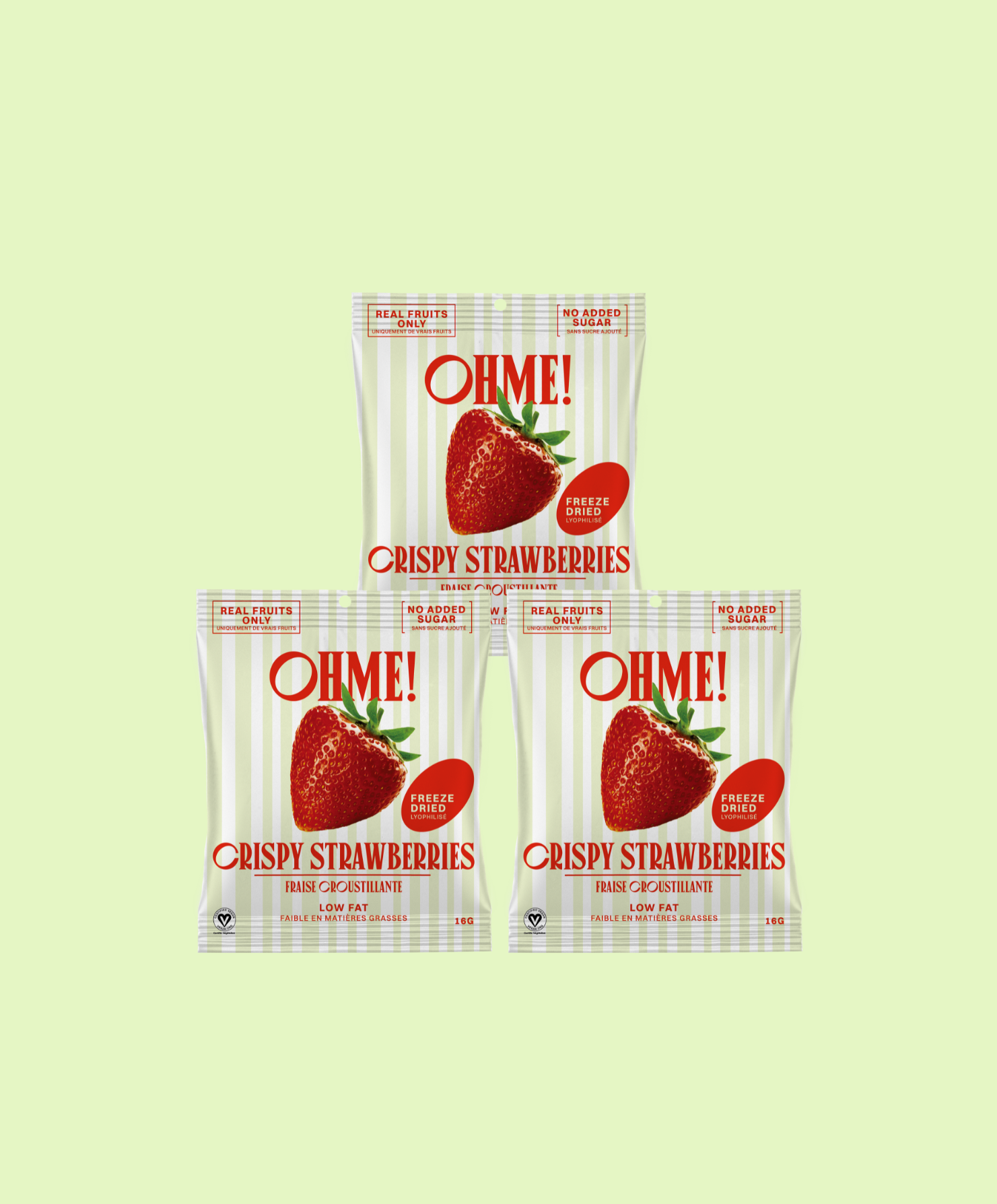 Strawberry Snack Size (3 Pack)